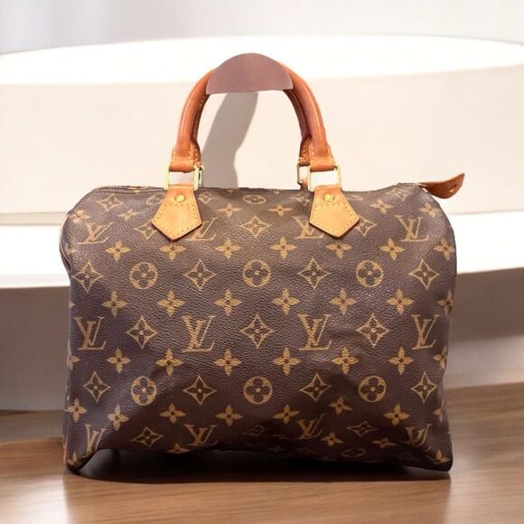 Louis Vuitton Handbags - Louis Vuitton Brown Speedy Monogram Handbag